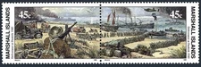 Marshall 252-253a pair,MNH. Mi 305-306. WW II, Evacuation of Dunkirk,06.04,1940.