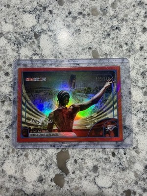 2025-26 Topps NBA Hoops Shai Gilgeous-Alexander Highlights Red Foil /249 #268