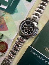 Rolex Daytona Black Dial 116520 (2006 Collectors Set)