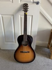 Alvarez Delta00E TSB Electric Acoustic Guitar Blues with Hard Case. VGC