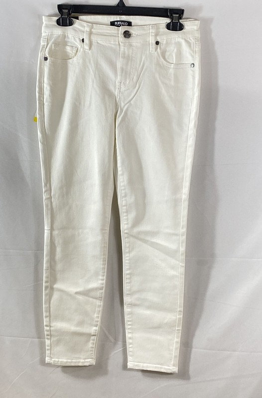 Buffalo David Bitton Women's Aubrey Mid-Rise Capri Jeans White NWT Sz 6/28