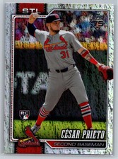 2026 Topps #95 Cesar Prieto Holo Foil