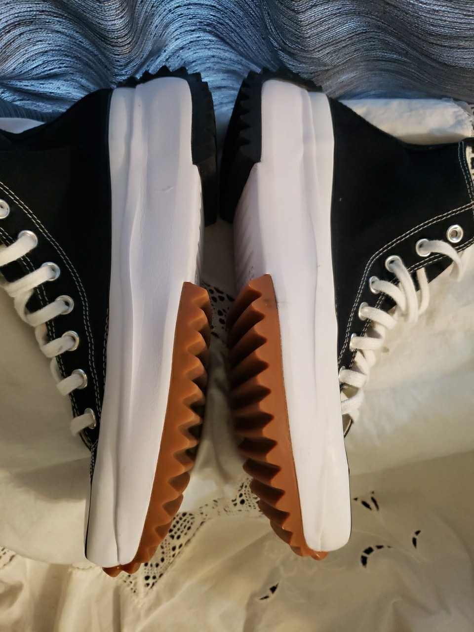 Converse Run Star Hike high-top platform Shoes SZ M9 W10.5 Chuck Taylor