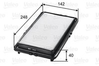 Valeo 585261 Luftfilter FüR Honda Rover