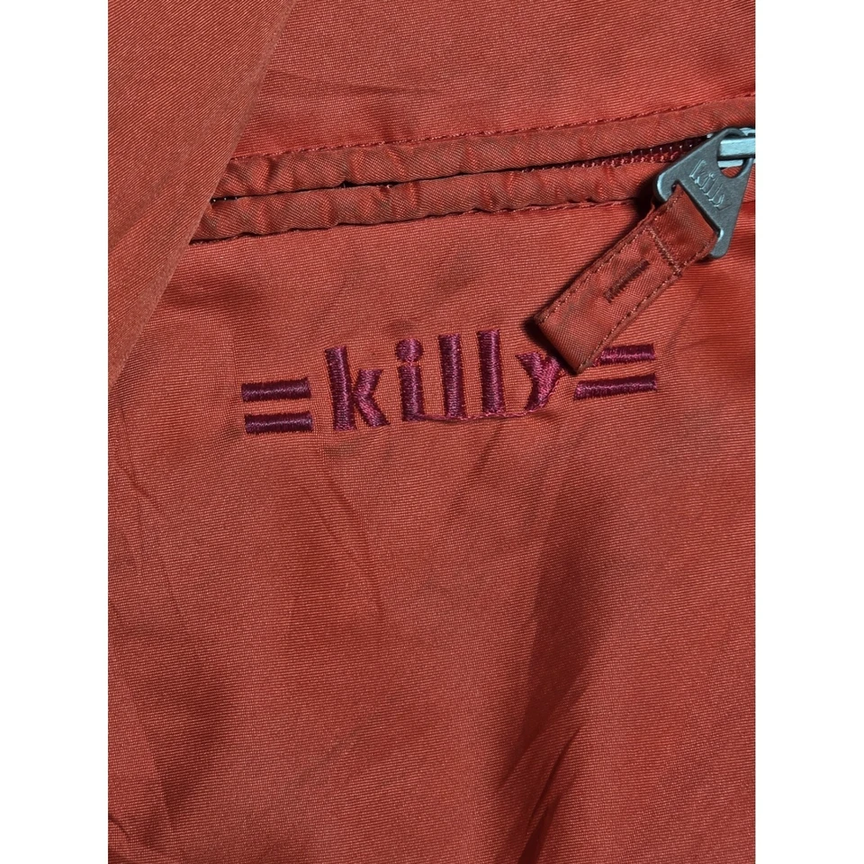 Chaqueta cortavientos Killy Technical Equipment roja con cremallera para hombre XL esquí snowboard Foto 2 de 4