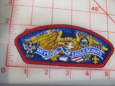 National Capital Area Council CSP collect 100 Years Of Eagle Scouts patch (mF1)