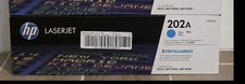 New HP 202A Cyan Original LaserJet Toner Cartridge, CF501A Single