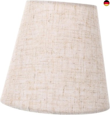 SOLUSTRE Stoff Lampenschirm Leinen Tischlampe Lampenschirm Pendelleuchte