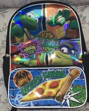 TEENAGE MUTANT NINJA TURTLES 17" Full-Size Kids Backpack w/Laptop Sleeve NWT