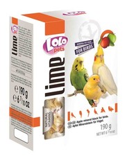 LOLO PETS Limettenw&uuml;rfel XXL f&uuml;r Papageien Calciumw&uuml;rfel 190 g