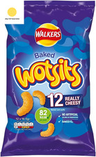 Wotsits Really Cheesy Multipack Snacks Crisps 12X16.5G