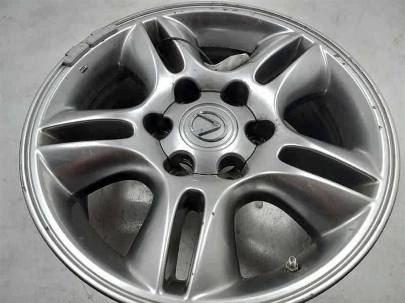 Wheel 17x7-1/2 Alloy 5 Spoke Dark Silver Fits 05-09 LEXUS GX470 - Image 3 of 4