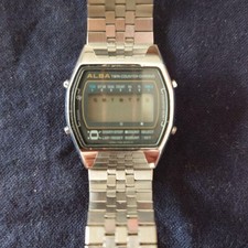 ALBA Digital Wristwatch Stainless Steel