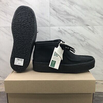 Clarks Wallabee Boot Lace Up Moccasins Black Nubuck 26168980 Clarks Wallabee Boot Lace Up Moccasins Black Nubuck 26168980
