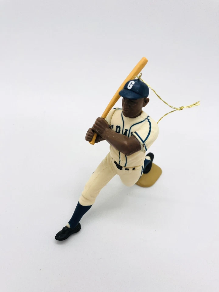 Mini adorno gris Buck Leonard Homestead adorno de Navidad de Pittsburgh MLB 1999 Foto 4 de 4