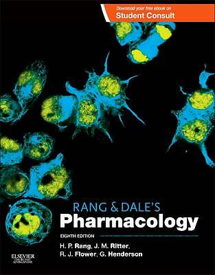 RANG & DALES - PHARMACOLOGY - EIGHTH EDITION - MEDICAL TEXTBOOK - GC
