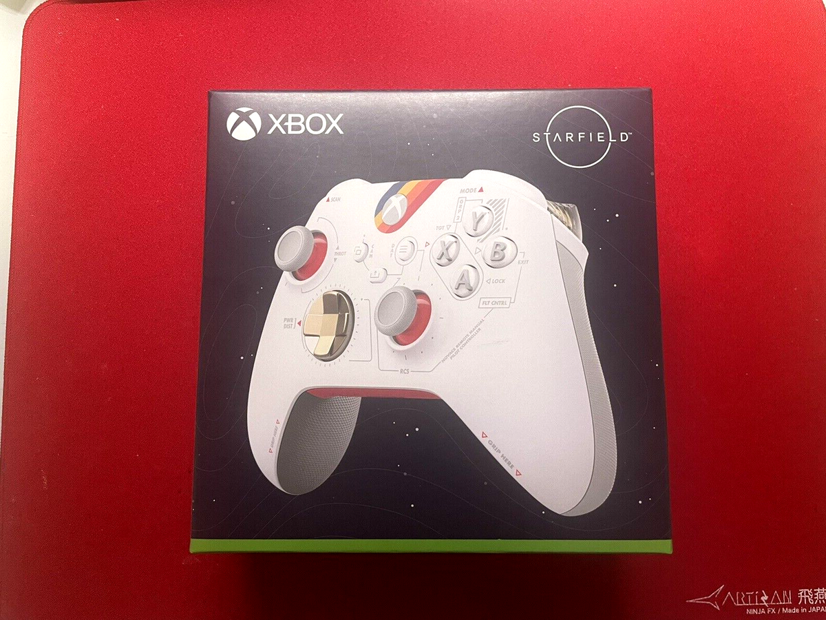 Manette Sans Fil Xbox – Édition Limitée Starfield Pour Xbox Series Xs Xbox One Et Les Appareils Windows Blanc