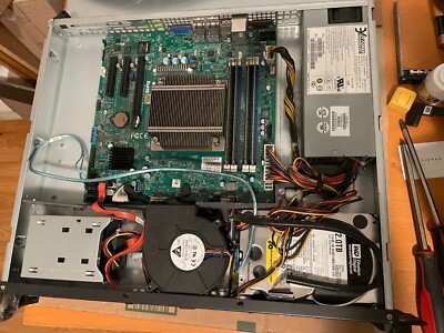 Supermicro 1U Server CSE-512 X9SCL-F Xeon E3-1230 v2 8GB ECC RAM 1TB HDD IPMI