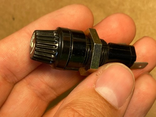 NOS Vintage HH Scott Fuse Holder 1960s Bayonet-style full-size fr tube amplifier - Bild 5 von 11