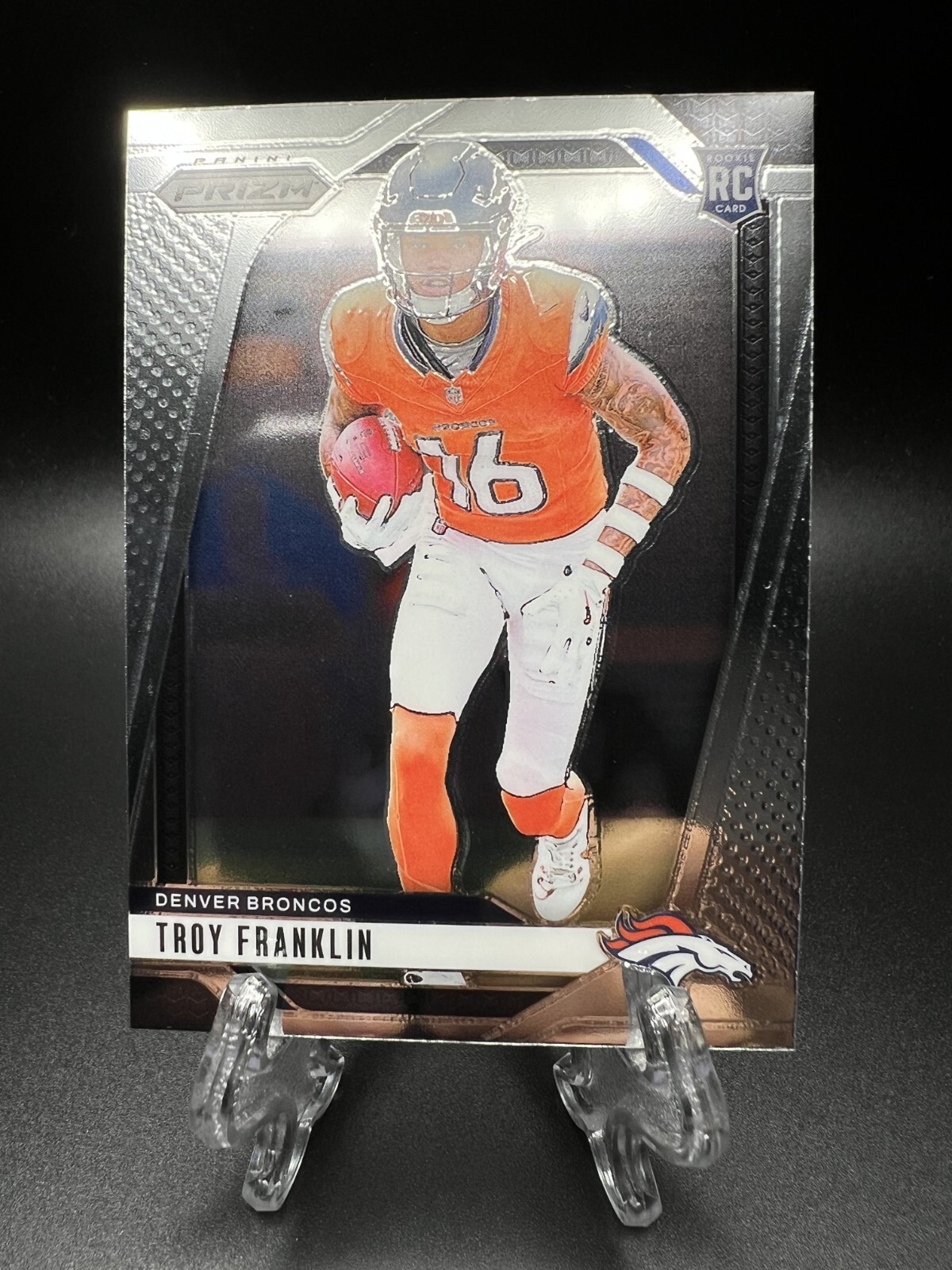 2024 Panini Prizm - Rookies Troy Franklin #393 (RC)