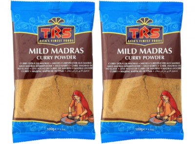 [ 2x 100g ] TRS Mildes Madras Currypulver MILD Madras Curry Powder