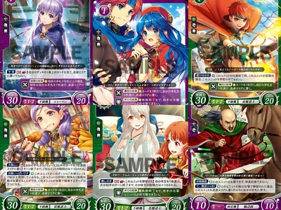 Fire Emblem 0 Cipher Tournament Promo Pack Vol. 5 6 7 Complete 6 