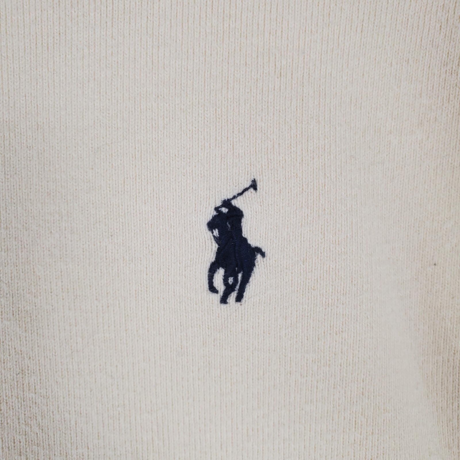 PONY Cardigan vintage POLO RALPH LAUREN taglia large uomo full zip track jacket misto cotone