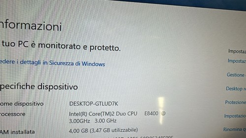 Lenovo ThinkCentre M58p 6234-A1G 4gb ram disco 500gb Windows 10 pro - Imagen 4 de 4