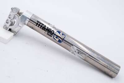 SELCOF TITANIUM チタン 27.0 NOS/NIB Selcof Titanium Seatpost 27.2mm - Cicli Berlinetta