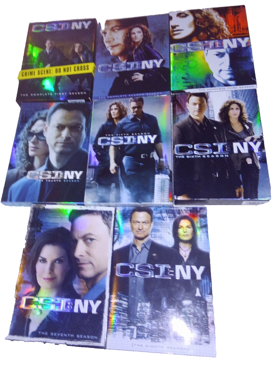 CSI:NY 　　シーズン1〜8 CSI: NY New York (1-8) DVD Series Set Seasons 1 - 2 - 3 - 4