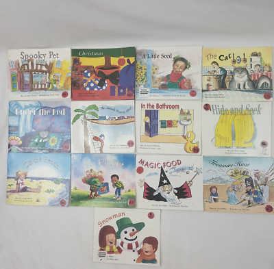 Lot of 13 Rigby Smart Start Books Leveled Readers Homeschool Stories Story Book