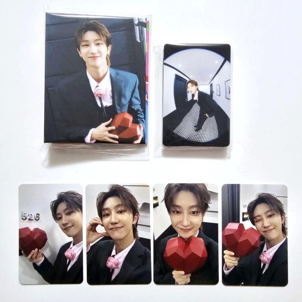 SEVENTEEN THE8 SPILL THE FEELS Carat Official Binder + 4pcs photocard 24pcs