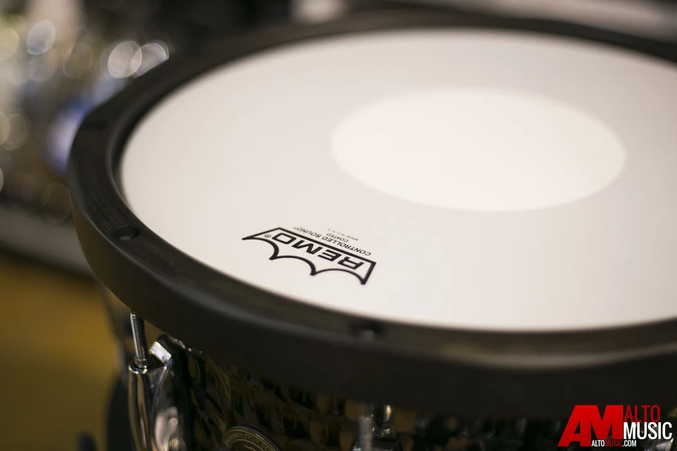 Tambor de acero negro martillado Gretsch S16514WHBSH 6,5x14" Foto 3 de 3