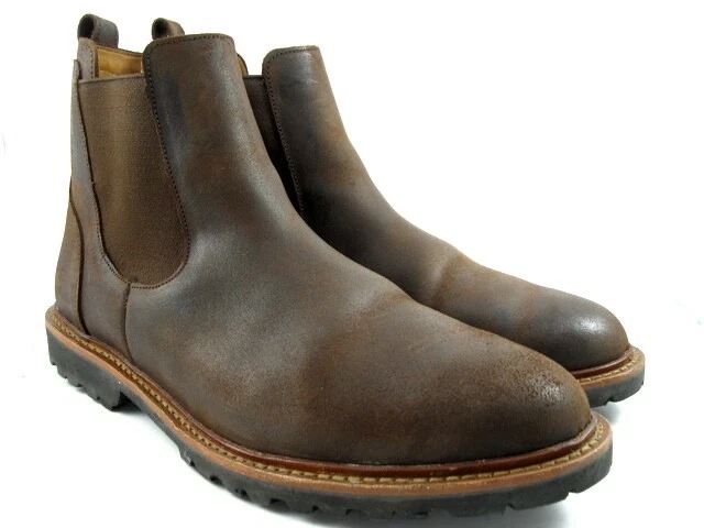 Allen Edmonds "GRAFTON" Hombres Botas Chelsea Sin Cordones 10 EEE Marrón Tabaco (512N) Foto 2 de 4
