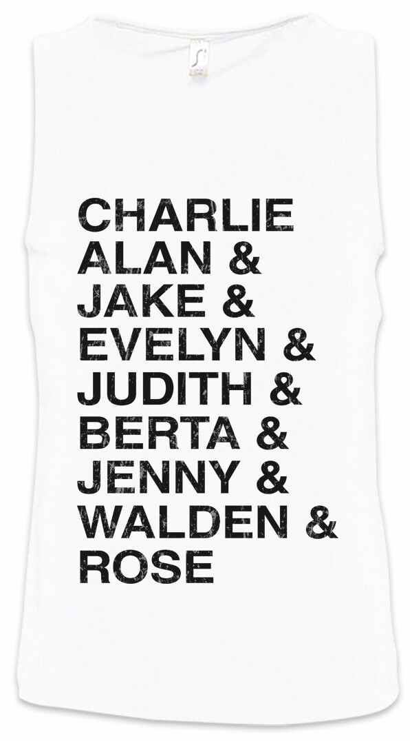 ALTRA Tank Top Due E Mezzo Nomi Uomo Divertimento Charlie Alan Uomo Harper Jake Berta