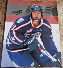MASON MYKICHUK SIGNED 8X10 MATTE PHOTO TRI CITY AMERICANS 2027 NHL DRAFT (A)