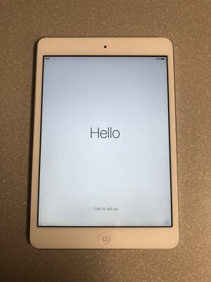 Apple iPad mini 1st Gen. 32GB, Wi-Fi + Cellular (AT&T), 7.9in - White & Silver