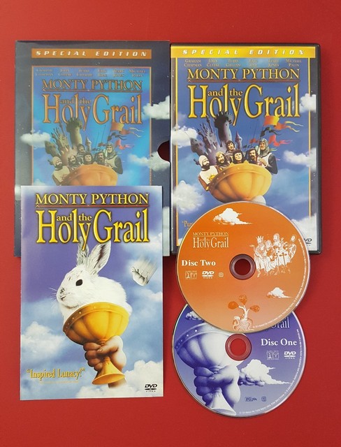 Monty Python &amp; Holy Grail DVD Graham Chapman, John Cleese, Eric Idle ...