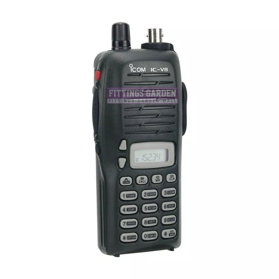IC-V8 VHF Transceiver 5.5W Radio Walkie Talkie w/ 1650Mah Ni