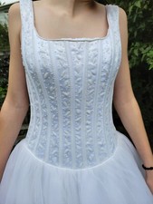 wedding dress white size 10
