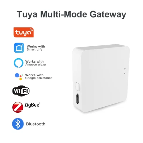 Tuya ZigBee Bluetooth Multi Mode Gateway WLAN WiFi Hub Bridge Smartlife G01 Pro