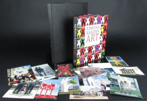 Signed Edwina Sandys Abstract Art Postcards Sculptor Sketchbook Churchill Lot