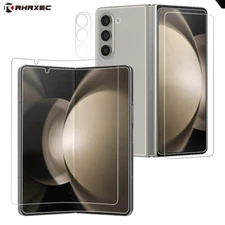 For Samsung Galaxy Z Fold 3 4 5 6 7 5G Hydrogel Front+Inside Screen Protector