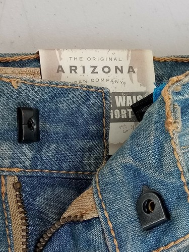 NWT Girls Arizona Adjustable waist Denim Short Capri Size 5 Reg - Picture 6 of 8