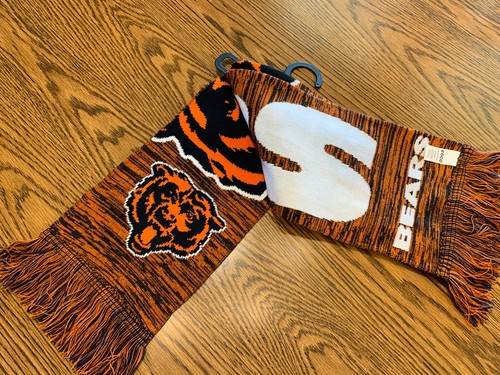 Chicago Bears NFL Women’s Big Logo Color Blend Scarf - NWT - 第 8/8 張圖片