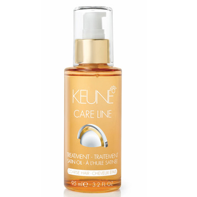 Keune Care Line Treatment Satin Oil (Thick Hair) 95ml / 3.2 oz FREE SHIPPING