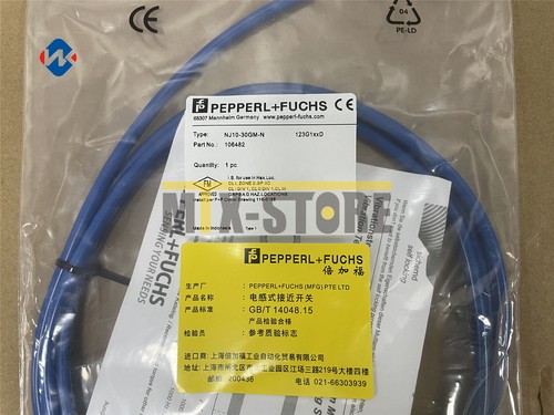 1PCS BRAND NEW PEPPERL+FUCHS NJ10-30GM-N Sensor&Proximity Switch - Picture 2 of 5