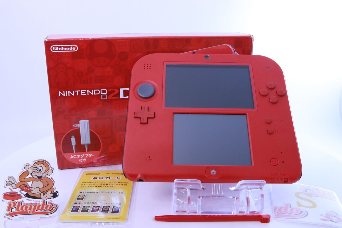 JP Game Nintendo 2DS Red [Rank:S] W/Box Region-locked | eBay