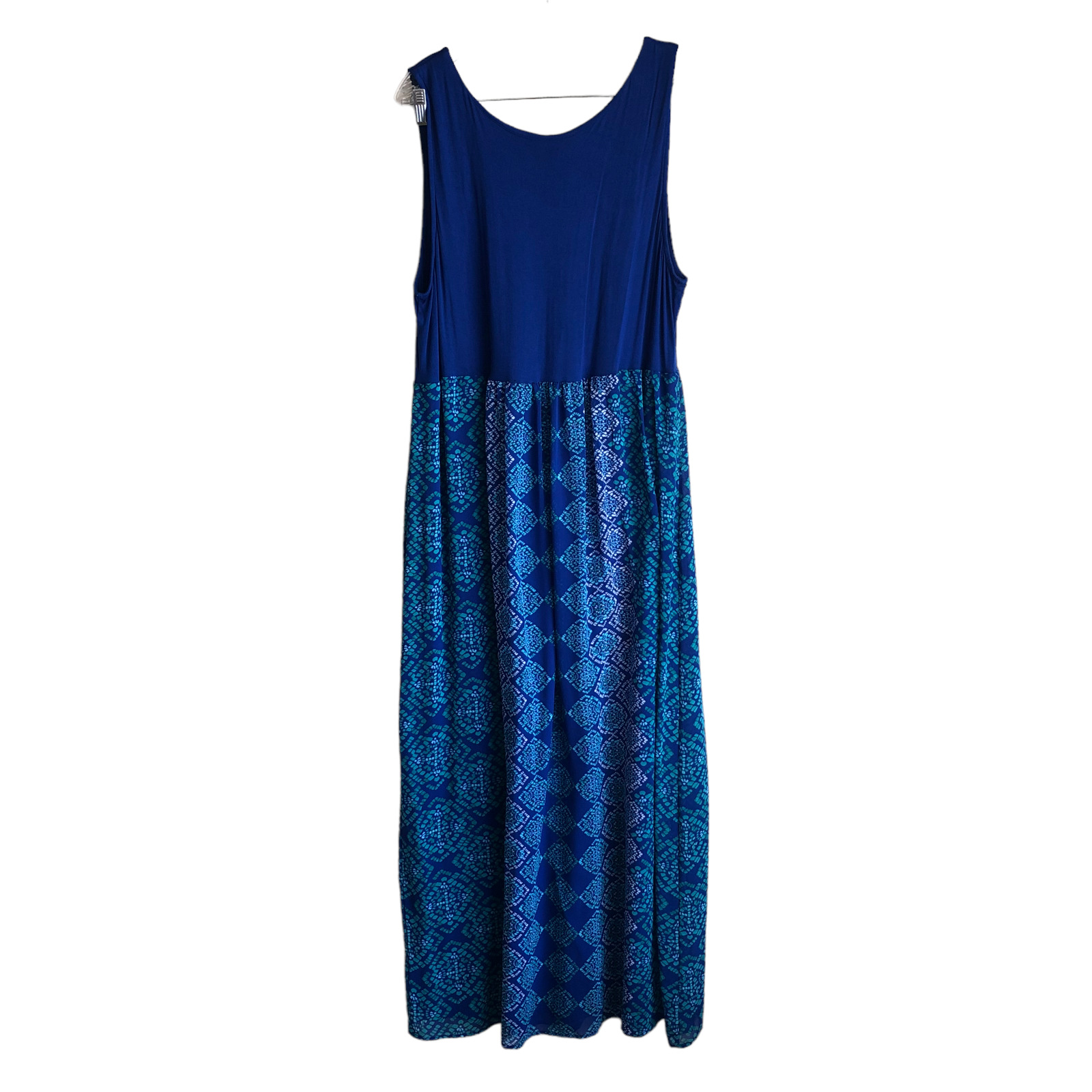 Catherines Women's Maxi Dress Plus 2X 22/24W Geom… - image 2