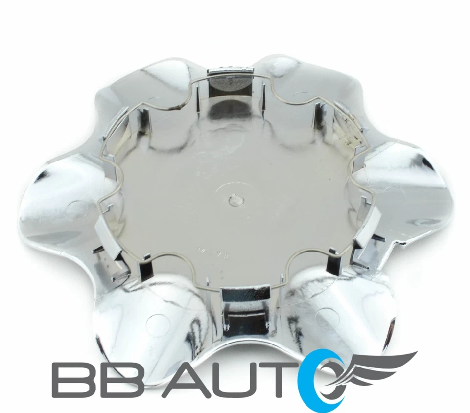 Juego de bujes tapas centrales de rueda cromadas Cadillac Escalade GMC Yukon Denali 1999-2000 Foto 4 de 4